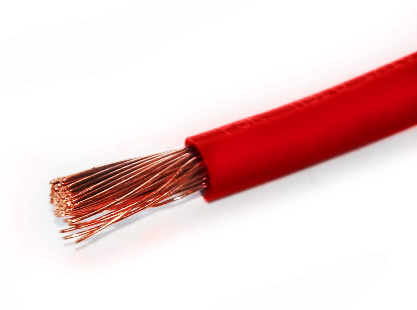 Провод установочный повышенной гибкости ПуГВ(ПВ3) 25 мм. кв. красный
