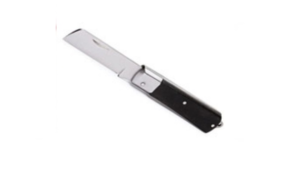 Нож монтерский складной с прямым лезвием НМ-01 (КВТ)