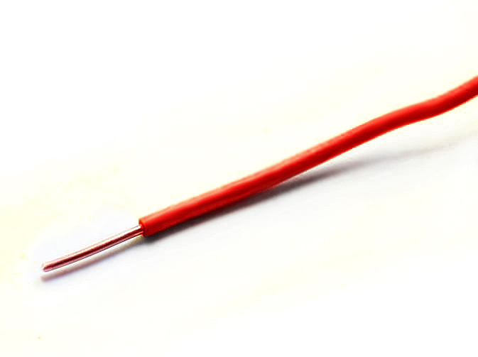 Провод установочный ПуВ(ПВ1) РЭК-PRYSMIAN 1 мм. кв. красный