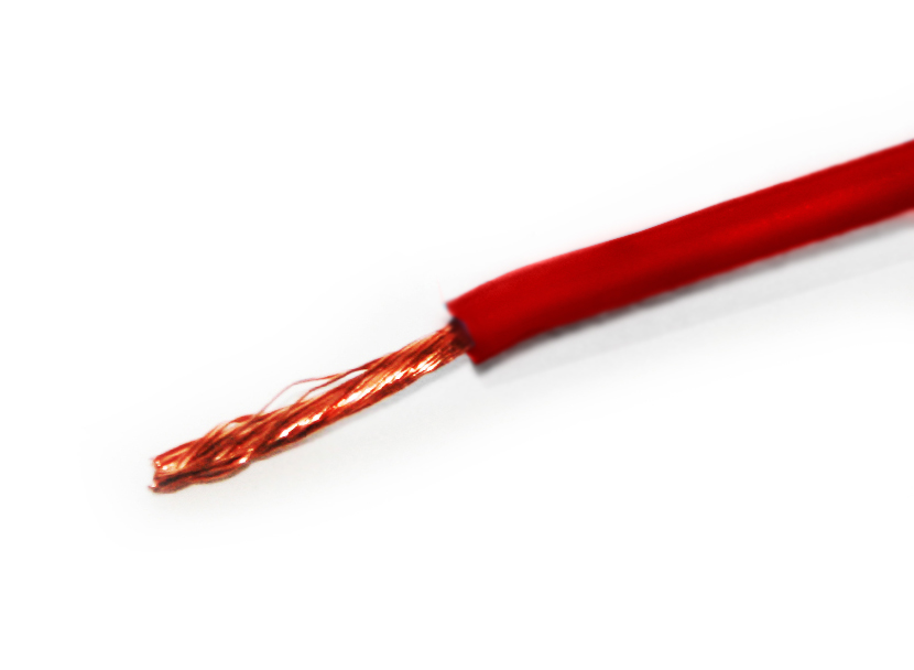 Провод установочный повышенной гибкости ПуГВ(ПВ3) РЭК-PRYSMIAN 2,5 мм. кв. красный