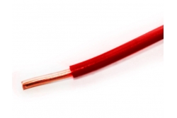 Провод установочный ПуВ(ПВ1) 4 мм кв. красный "РЭК- PRYSMIAN"