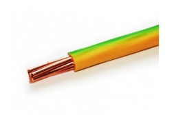 Провод установочный ПуВ(ПВ1) РЭК-PRYSMIAN 16 мм. кв. (мн) желто-зеленый