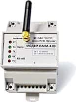 Модем ISM M-4.03.1.102 (112) (в корп., ZigBee-роутер, RS-485, 220В, внутр.(внеш.) антенна)